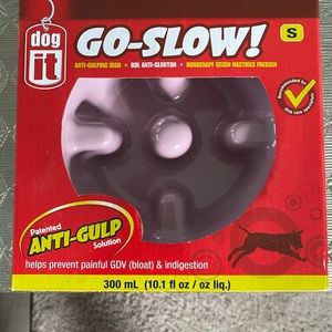 Slow Feeder Dog Bowl -Small